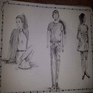 human sketches